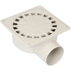 Resim 110 Mm - 25X25 Yandan Çıkışlı Çamur Süzgeci 