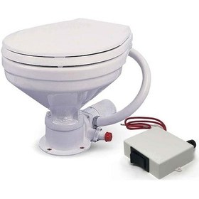 Resim TMC Elektrikli Tuvalet Büyük Taş 12V veya 24V Karavan Tekne 