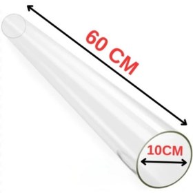Resim ASLAN CAM Füze Pelet Soba Camı Borusu 60cm 