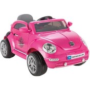 Resim Pilsan Tostos Akülü Araba 12 Volt Metalik Pembe 05 281 