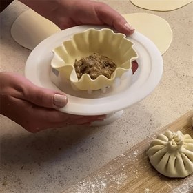 Resim 1 adet EasyBake 16.69cm ABS Plastik Buharlı Kalıp, Pirinç Mantı Yapma Mutfak Aleti Evde Baozi Yapmak İçin - Kullanımı ve Temizliği Kolay 
