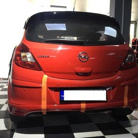 Resim Güneşli Garaj Opel Corsa D Arka Ek Boyasız Ürün 