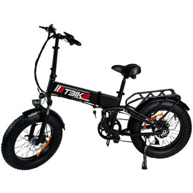 Resim TBIKE T-Bike X5 250W Katlanabilir Elektrikli Bisiklet Siyah-Gri-Turuncu 