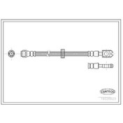 Resim CORTECO 19026623 Fren Hortumu On Vw Lupo 1.0 98- (380Mm) 6N0611701B (WE445146) 