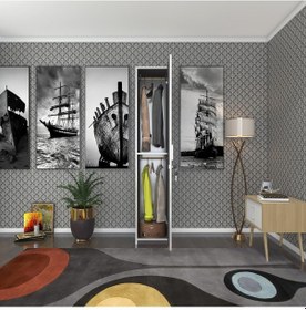 Resim Kenzlife Kilitli Gardırop Öğrenci Dolabı Tek Kapılı Günebakan Gri 180 35 42 Gardolap Dolap Ofis 