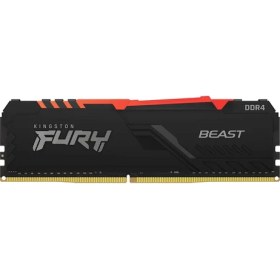 Resim Kingston 16GB Fury Beast Rgb 3600MHZ CL18 Ddr4 Masaüstü Ram KF436C18BBA/16 