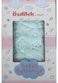 Resim Özdilek Embos Mint Pelüş Bebek Battaniyesi 100 X 120 Cm Çok Renkli 
