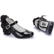 Resim Kiko Kids 750 Günlük Kız Çocuk 4 cm Topuk Babet Ayakkabı 