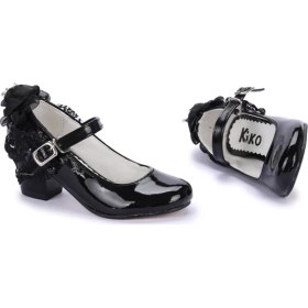 Resim Kiko Kids 750 Günlük Kız Çocuk 4 cm Topuk Babet Ayakkabı 