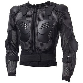 Resim Ankatek Tam Vücut Motosiklet Binme Ceketi Zırh Omurga Omuz Göğüs Koruması Bu 
