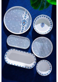 Resim Acar Lavinia 6 Kişilik 27 Parça Yemek Takımı 