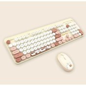 Resim shopwave Hello Bear Sütlü Çay Klavye Mouse Set 