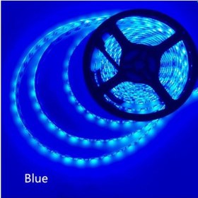 Resim 5Mt Mavi Esnek Şerit Led Işık 5630 (5730) Smd 60 Led/M Yüksek Par 