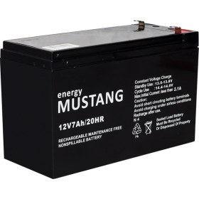Resim Mustang 12V 7AH Akü 
