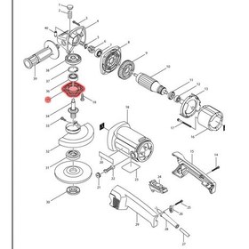 Resim Makita 9015B Kapak Ürün Kodu 316991-8 