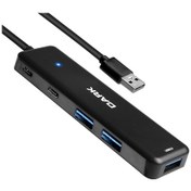Resim Dark Connect Master X5C USB3.2 Gen 1 Type-A 3 Port USB-A 1 Port Hub 