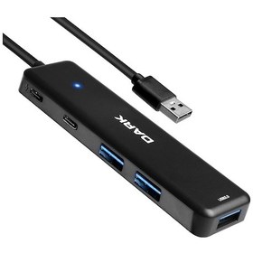 Resim Dark Connect Master X5C USB3.2 Gen 1 Type-A 3 Port USB-A 1 Port Hub 
