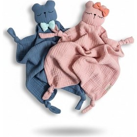 Resim Mumu Family El Yapımı Müslin Uyku Arkadaşı Pembe 