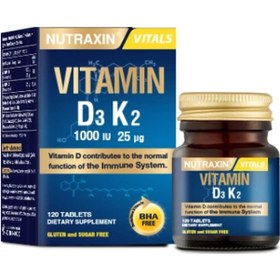 Resim Nutraxin Vitamin D3 K2 120 Tablet 