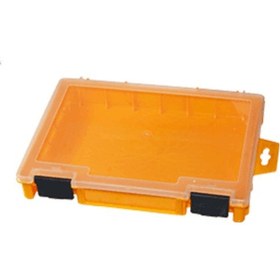 Resim 1 Bölmeli Plastik Organizer Çanta Sabit Gözlü Vida, Takı, Hobi Düzenleyici Kutu 