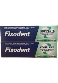 Resim Complete Güçlü Tutuş Extra Ferah Aroma Protez Yapıştırıcı Krem 47 Gr X 2 Adet 
