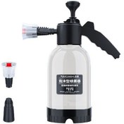 Resim Honmex 2l Pp Malzeme Pnömatik Sprey, Otomobil & Bahçe İçin Köpük/su Spreycisi, Emniyet Valfi Ve Fan Şeklinde Sprey Nozu - Beyaz 