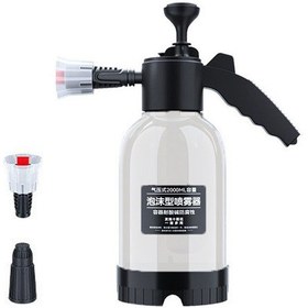 Resim Honmex 2l Pp Malzeme Pnömatik Sprey, Otomobil & Bahçe İçin Köpük/su Spreycisi, Emniyet Valfi Ve Fan Şeklinde Sprey Nozu - Beyaz 