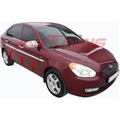 Resim Hyundai Accent Era Krom Kapı Çıtası Takımı Paslanmaz Çelik N11.86 