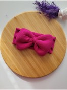 Resim SeherBebeButik Kız Çocuk & Bebek Kaşkorse Fiyonklu Bandana 