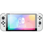 Resim Engo Nintendo Switch OLED 7 inç Uyumlu Mat Ekran Koruyucu Oyun Konsolu 