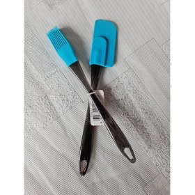 Resim Tabivar Akrilik Spaula Yumurta Fırçası Silikon Set Kek Börek Hamur Seti 