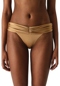 Resim Penti Bej Leas Büzgülü Bikini Altı 