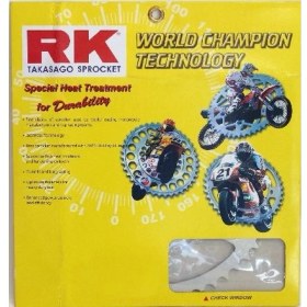 Resim RK Kawasaki ZX-10 R NINJA Rk Ön Arka Dişli 525 - 17/39 T (2016-2017) 
