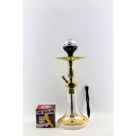 Resim Twenty Four Otto Shisha Bakır Işlemeli Nargile Takımı (Özel Seri Nargile Takımı ) 