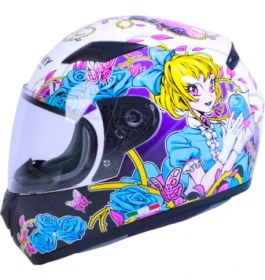 Resim Sway Kapalı Çocuk Kask Sw 815K Gloss Girl 