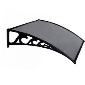 Resim Pratik Sundurma Kapı Pencere Üstü 100x150 Cm Antrasit Gri 