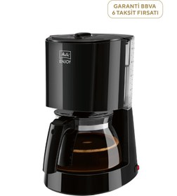 Resim Melitta Enjoy II Siyah Filtre Kahve Makinesi Melitta