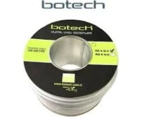 Resim Botech Rg6/U 4K Çanak Anten Kablo 30 Metre Yüksek Sinyal Kalitesi ve Dayanıklı Tasarım 