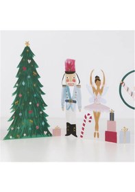 Resim Meri Meri - Nutcracker Card - Nutcracker Tebrik Kartı 