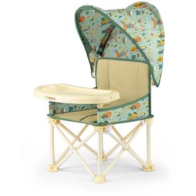 Resim Minimono Tenteli Portatif Mama Sandalyesi- Karnaval 