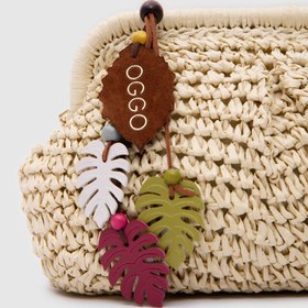 Resim OGGO Hasır Small Clutch & Çapraz Çanta 