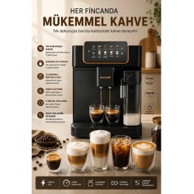 Resim Arçelik Imperium Barista Tam Otomatik Espresso Makinesi 