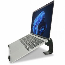 Resim Prexua Fixer Laptop Standı - Notebook Yükseltici Altlık - Metal - Siyah - Fxr4025bl 
