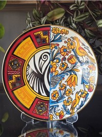 Resim Konyax Canga 1 Kişilik Pasta Tabağı Çok Renkli 