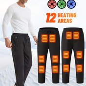 Resim TODWARM USB ile Çalışan Erkek & Kadınlar için Isıtmalı Pantolon - 7.4V, 12 Ayarlanabilir Isı Bölgesinde, Beli İpli, Bol Kesim, Polyester - Kış Dış Mekan Aktiviteleri & Günlük Giyim için İdeal (Pil Dahil Değildir), Kış Dış Mekan Ekipmanları | Spor Tasarım | Fonksiyonel Giyim 