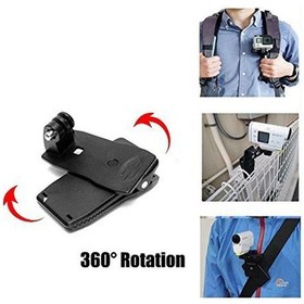 Resim Gplus GP138 Aksiyon Kamera Uyumlu Çanta Klipsi Kıskaç 