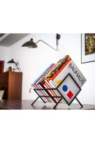Resim df doffo.com.tr creative furniture designs Metal Plaklık, Dergilik, Kitaplık, Plak Organizer 