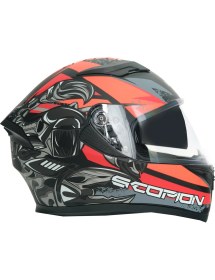 Resim Gp Kompozit Gp Nero MKS003-MBB3O Güneş Vizörlü Şeffaf Full Face Motosiklet Kaskı 