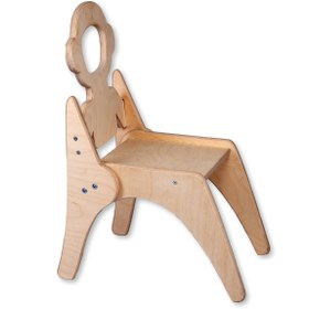 Resim KIDOPPO Uzay Temalı Ahşap Sandalye | çocuk Masa Sandalye Takımı Için Astro Sandalye | ahşap Çocuk Mobilyası 