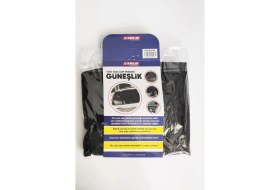 Resim Replax 1 Adet Oto Yan Cam Perdesi Güneşlik Lastikli 